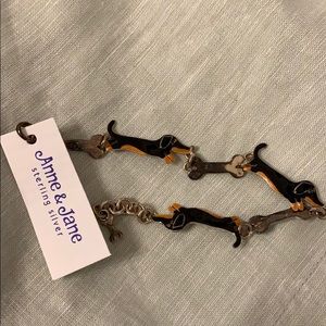 Dachshund bracelet by Anne & Jane